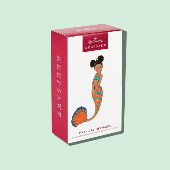 Hallmark Mythical Mermaid Ornament 2023 - Picture 3 of 4